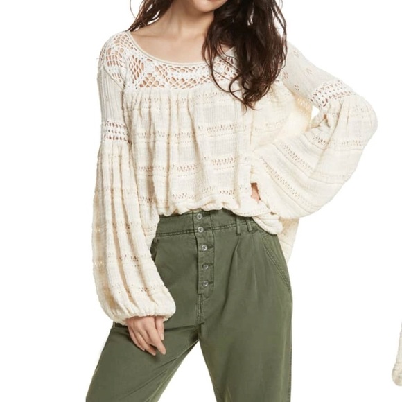 Free People Someday Sweater Sz Small. T1 - Picture 1 of 8